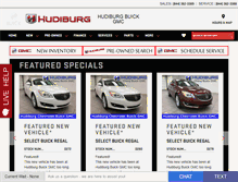 Tablet Screenshot of hudiburgbuickgmc.com